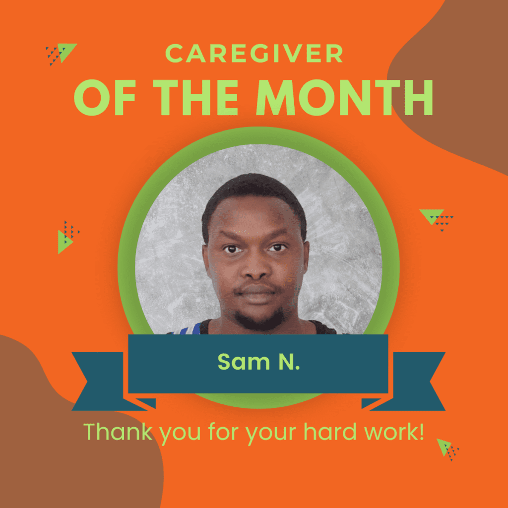 Caregiver of the Month – June 2024