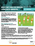 Adult Day Care For Seniors With Dementia