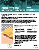 Cholesterol Reducing Recipes