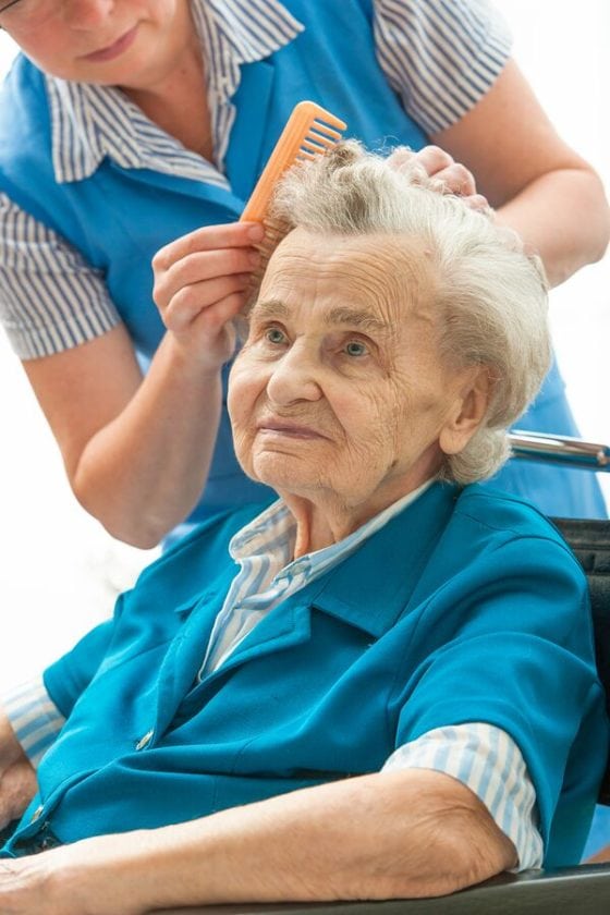 Elderly Women Face High Risk of Hair Loss | Care at Home