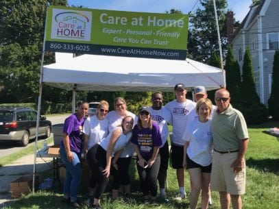 Care at Home Team at the Alzheimer's Walk